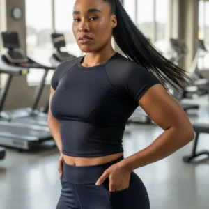 Blusa de Manga Fitness Feminina Ruth Hills