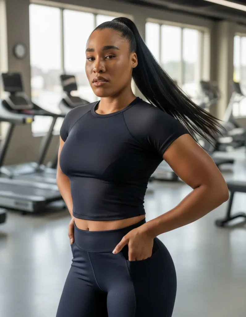 Blusa de Manga Fitness Feminina Ruth Hills